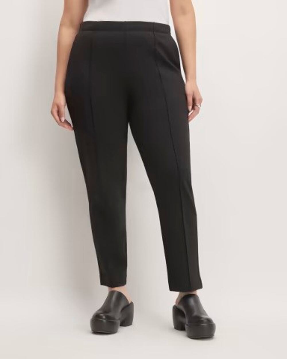 NWT Everlane Women's The Dream Ankle Pant Tapered Leg Minimalist Black Size XXS